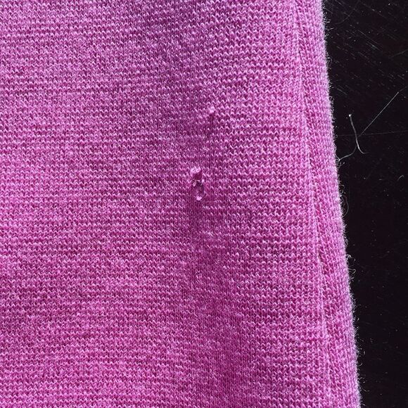 USA American Way wool leather pink top MP - Picture 6 of 8